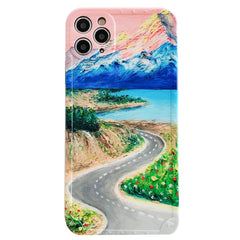 Mountain Road iPhone Case