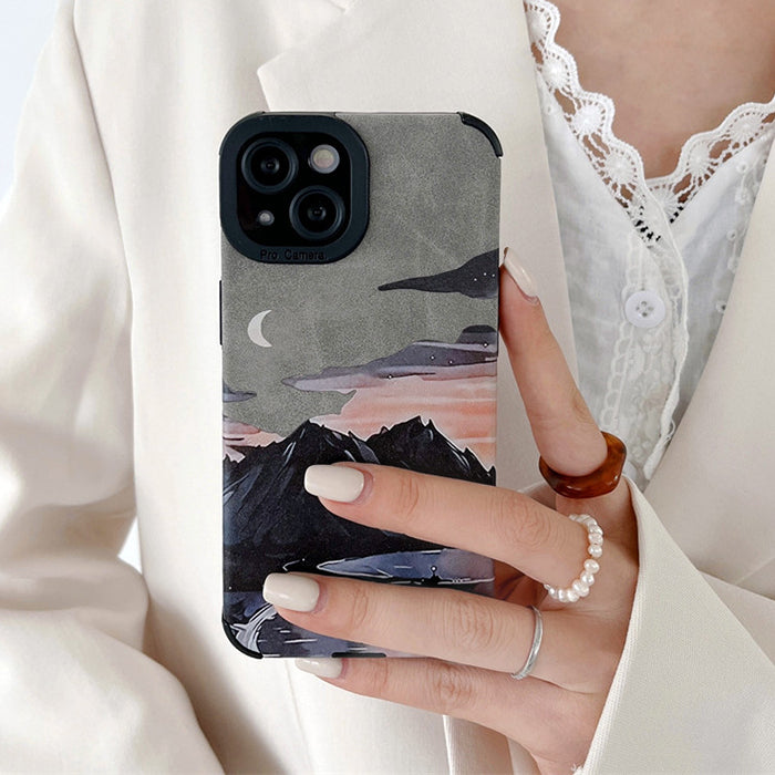 Mountain Sunset iPhone Case