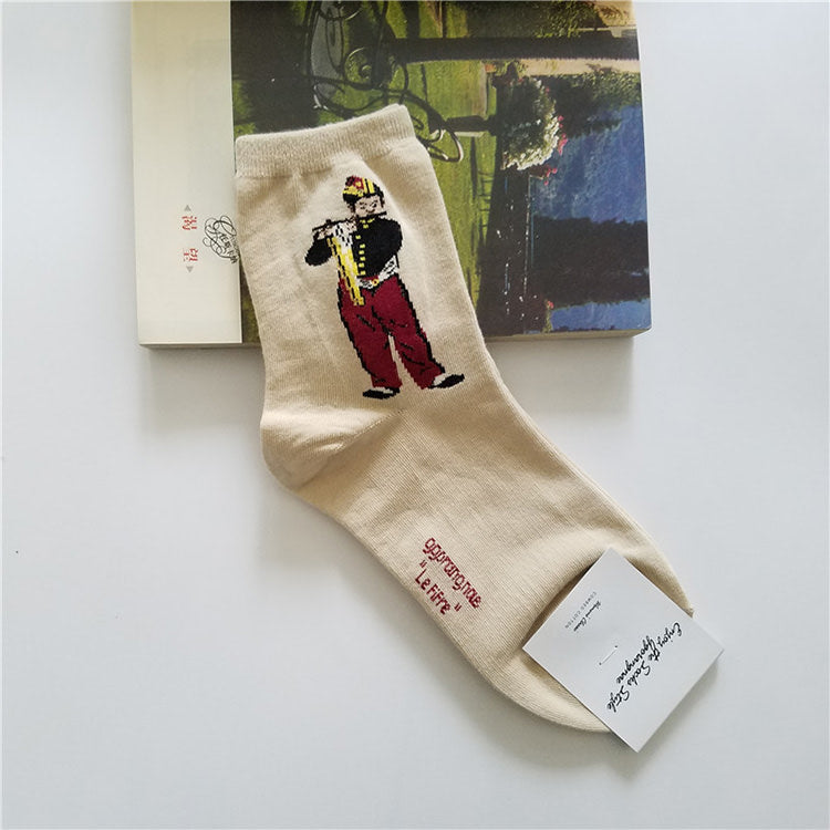 Museum Collection 4 Pack Socks