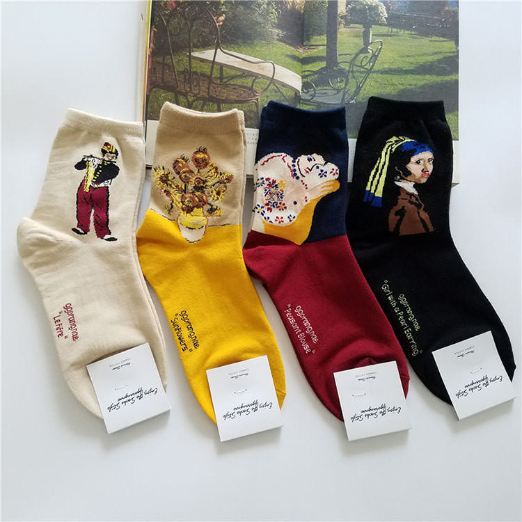 Museum Collection 4 Pack Socks