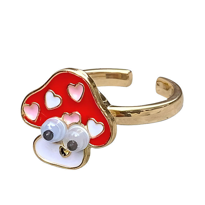 Mushroom Anxiety Ring 🍄