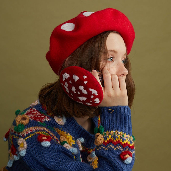 Mushroom Beret Hat