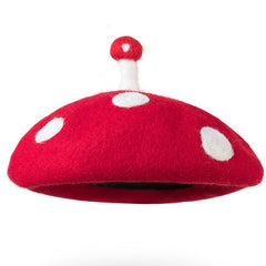 Mushroom Beret Hat