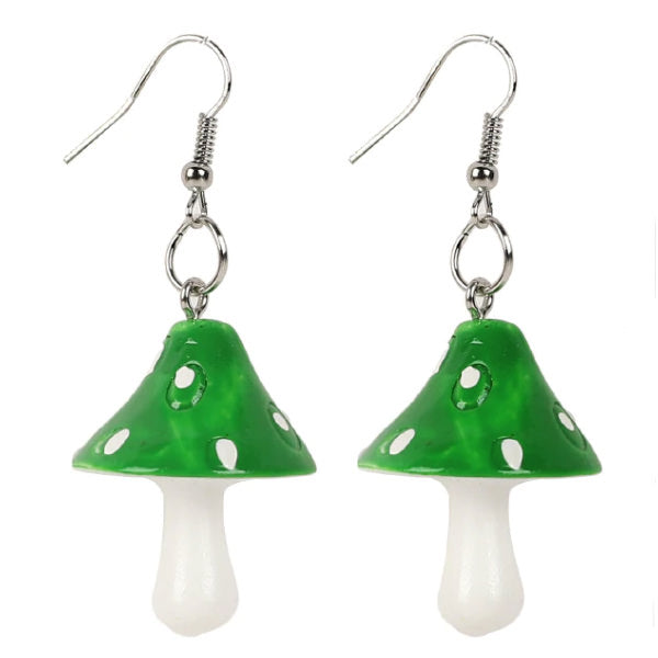 Mushroom Earrings