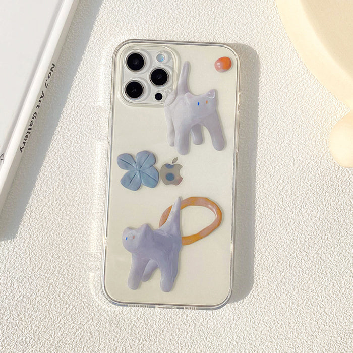 Naughty Cat iPhone Case