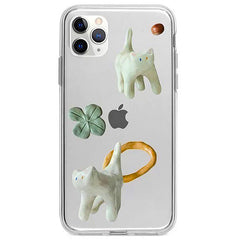 Naughty Cat iPhone Case