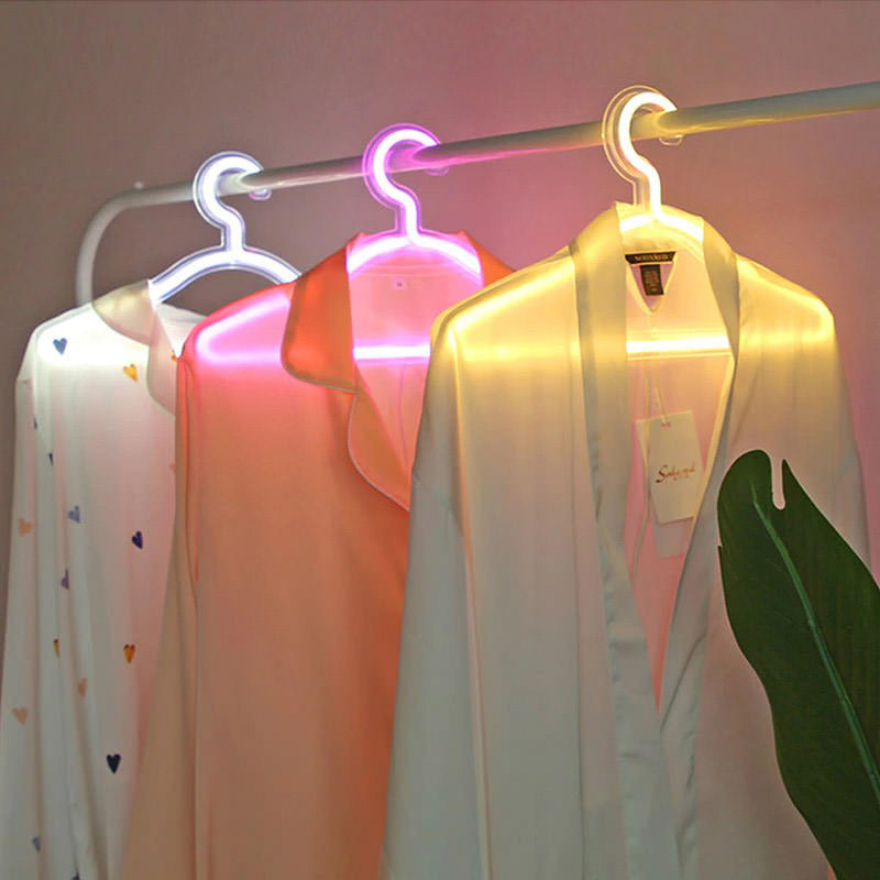 Neon Clothes Hanger