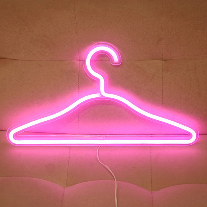 Neon Clothes Hanger