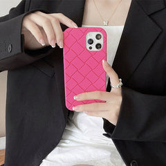 Neon Pink Green iPhone Case