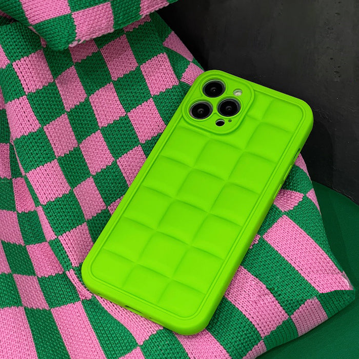 Neon Puffer iPhone Case