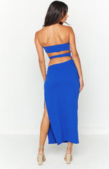 Nettie Electric Blue Midi Dress