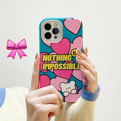 Nothing Is Impossible iPhone Case