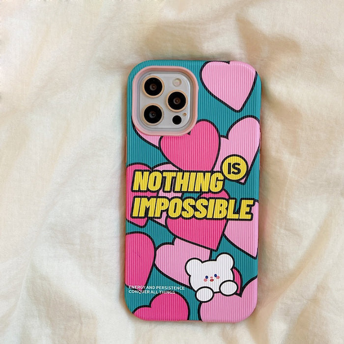 Nothing Is Impossible iPhone Case