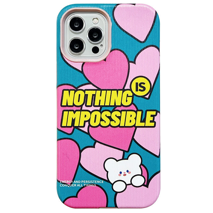 Nothing Is Impossible iPhone Case