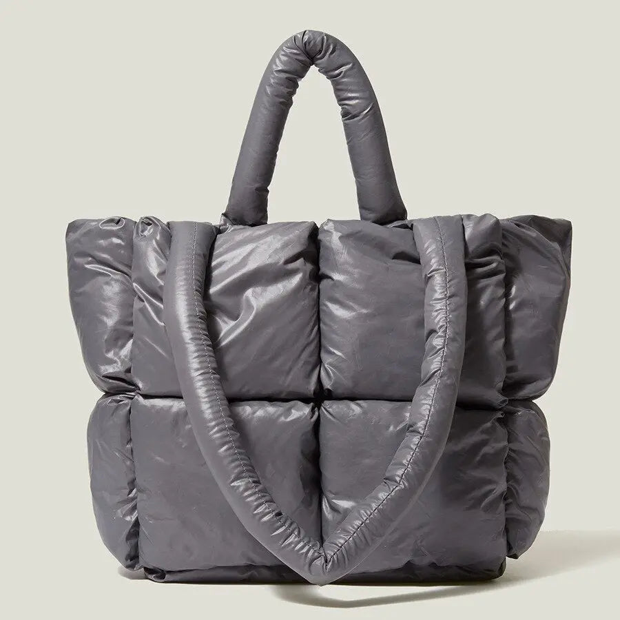 Big Shopping Tote Bags Nylon Padded Zipper