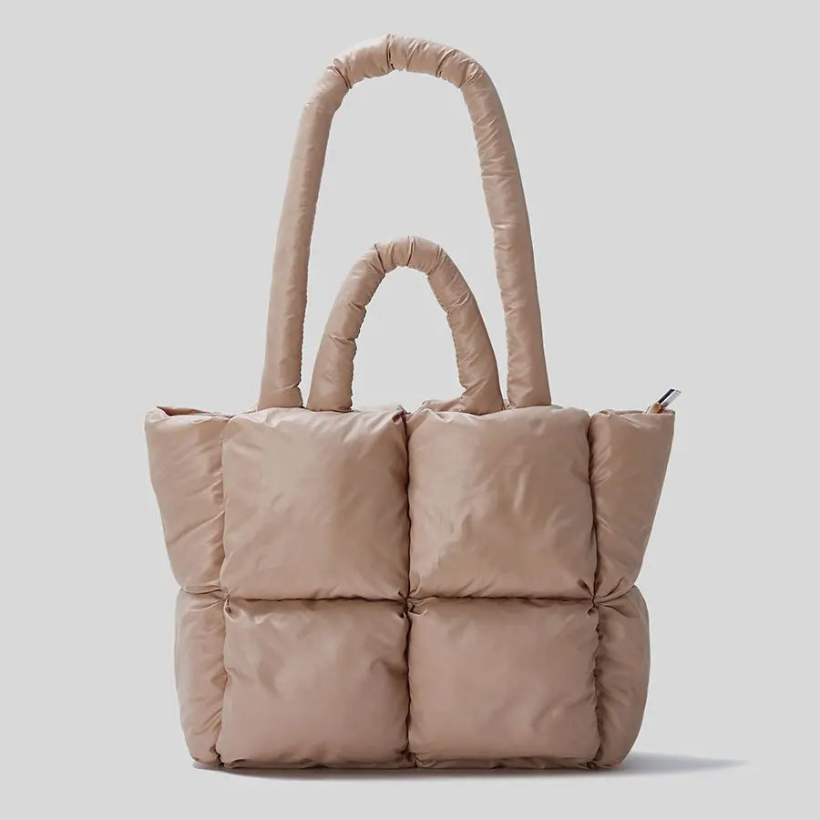 Big Shopping Tote Bags Nylon Padded Zipper