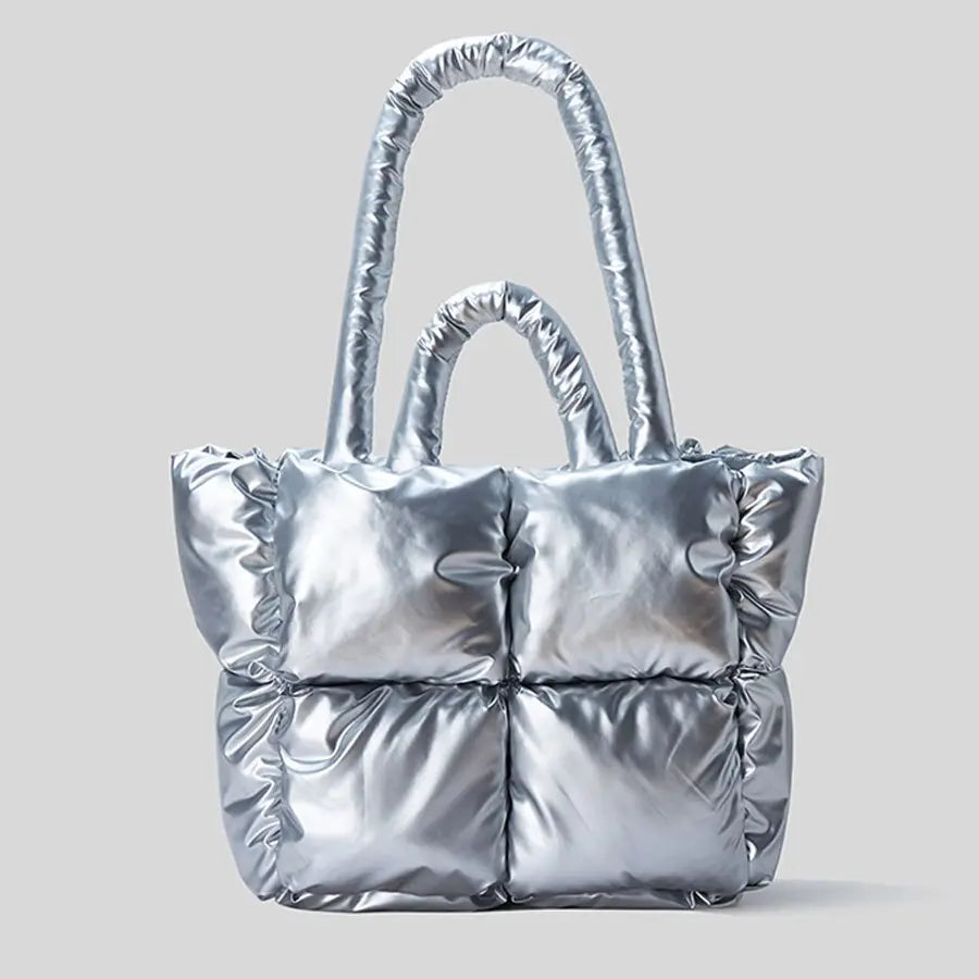 Big Shopping Tote Bags Nylon Padded Zipper