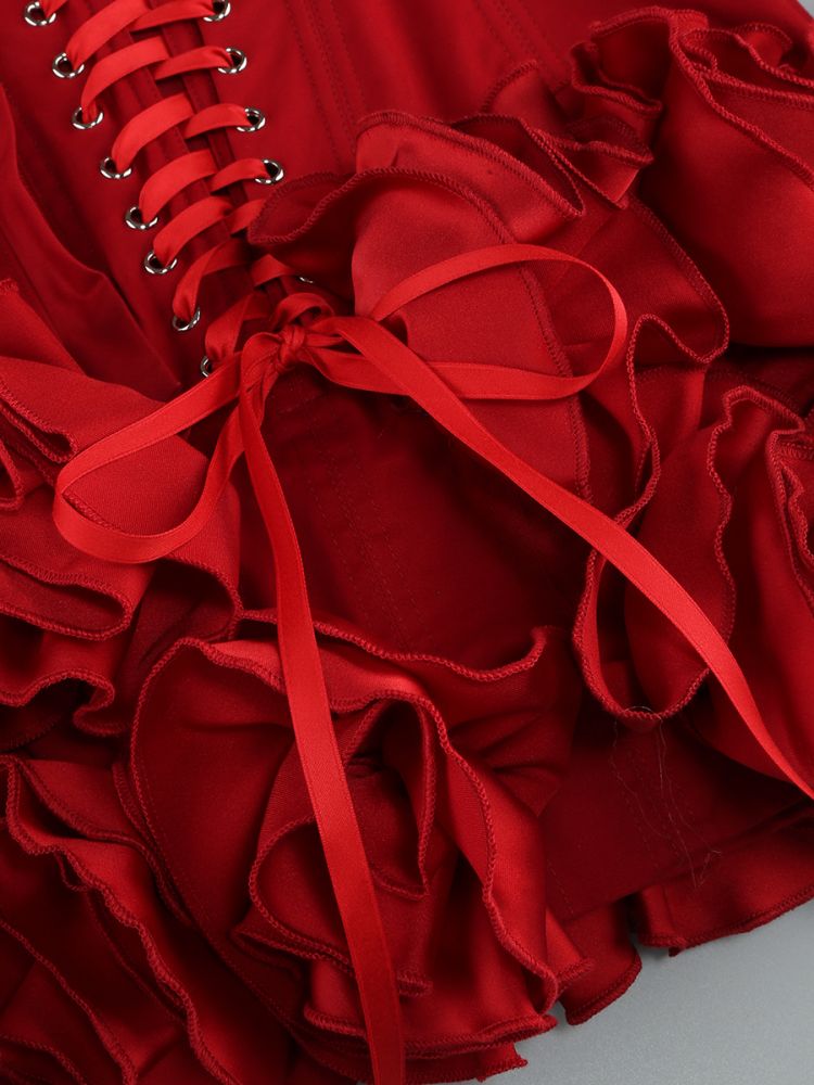Inna Bloom Corset Skirt Set