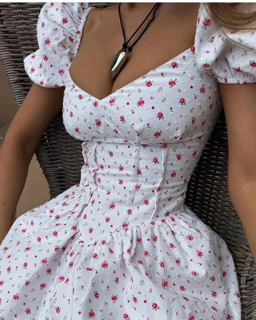 Rosaline Floral Mini Dress