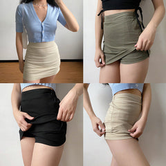 Cargo Half-Length Skirt