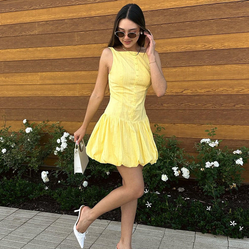 Ryver Bubble Knit Mini Dress