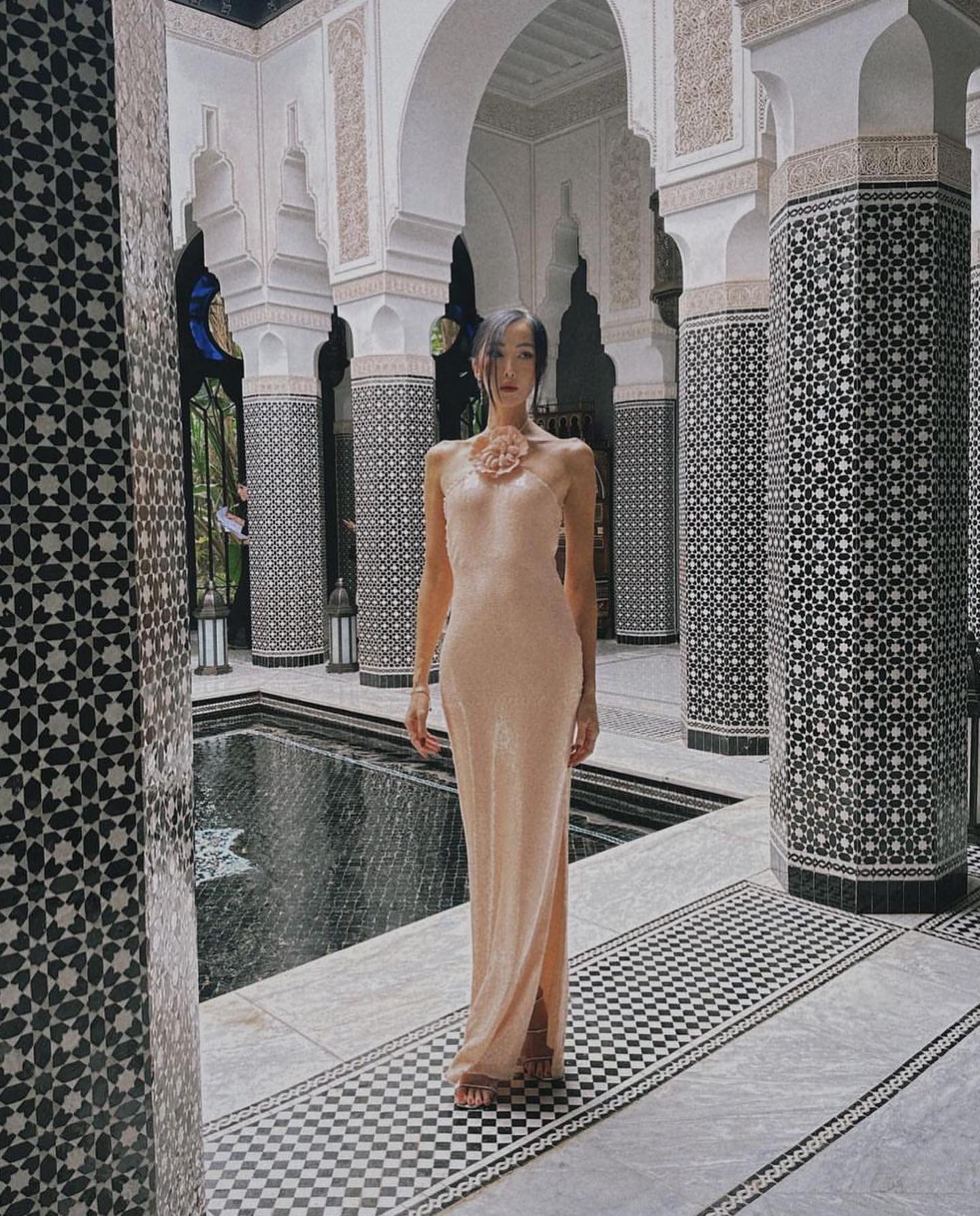 Lyra Sequin Maxi Dress