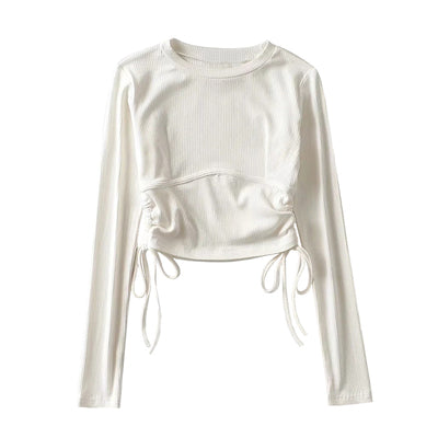 Manhattan Dual Drawstring Knit Top