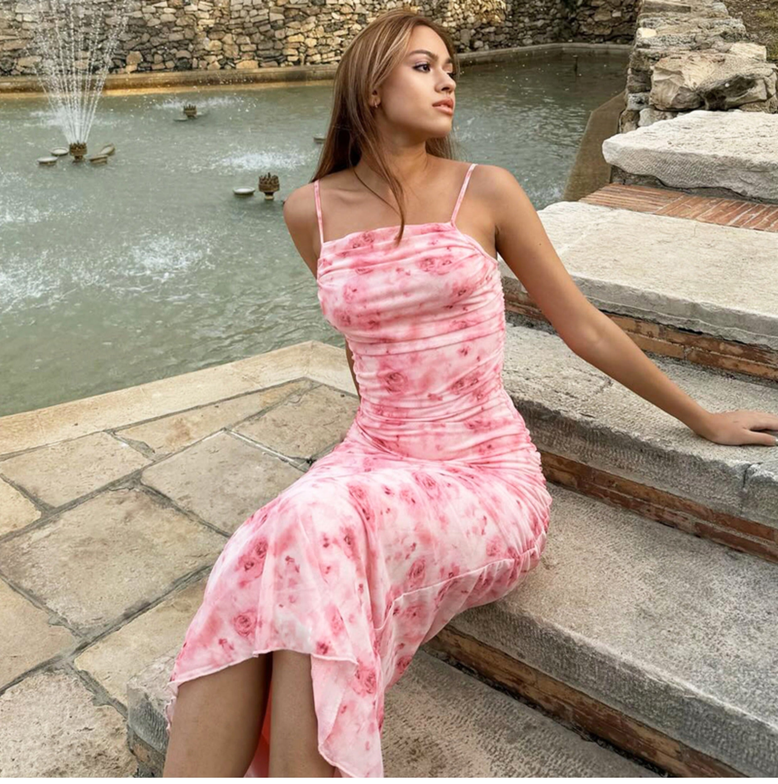 Laurel Floral Maxi Dress