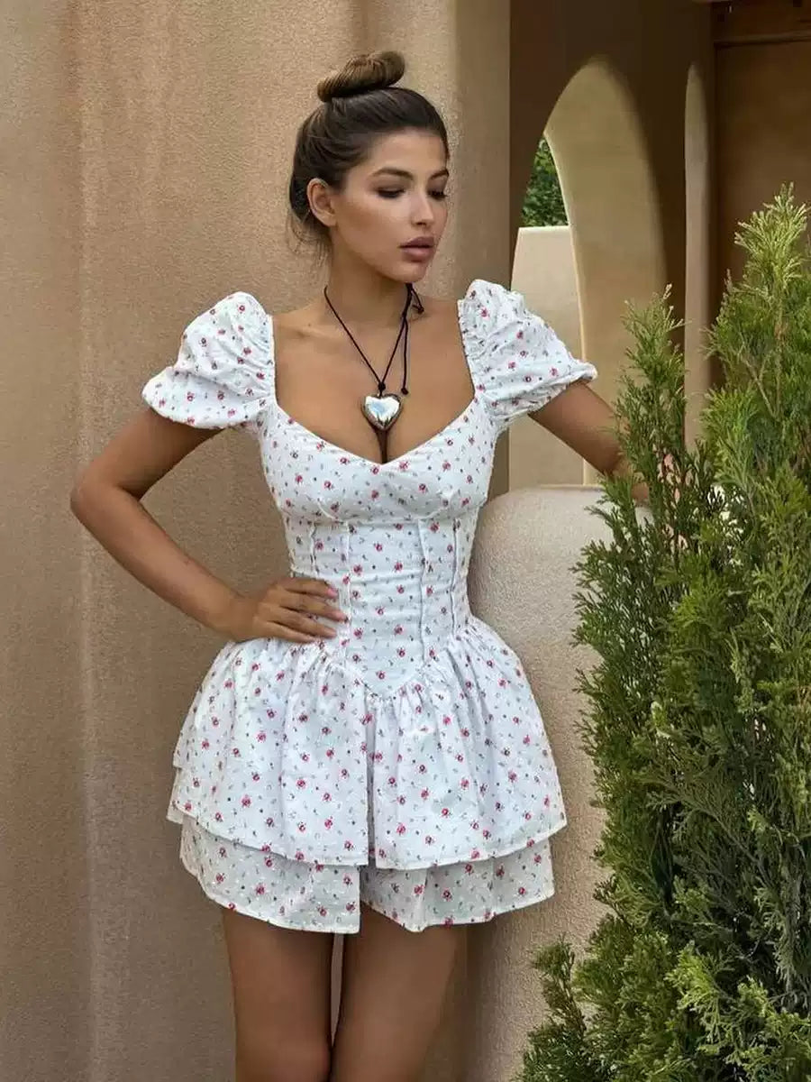 Rosaline Floral Mini Dress