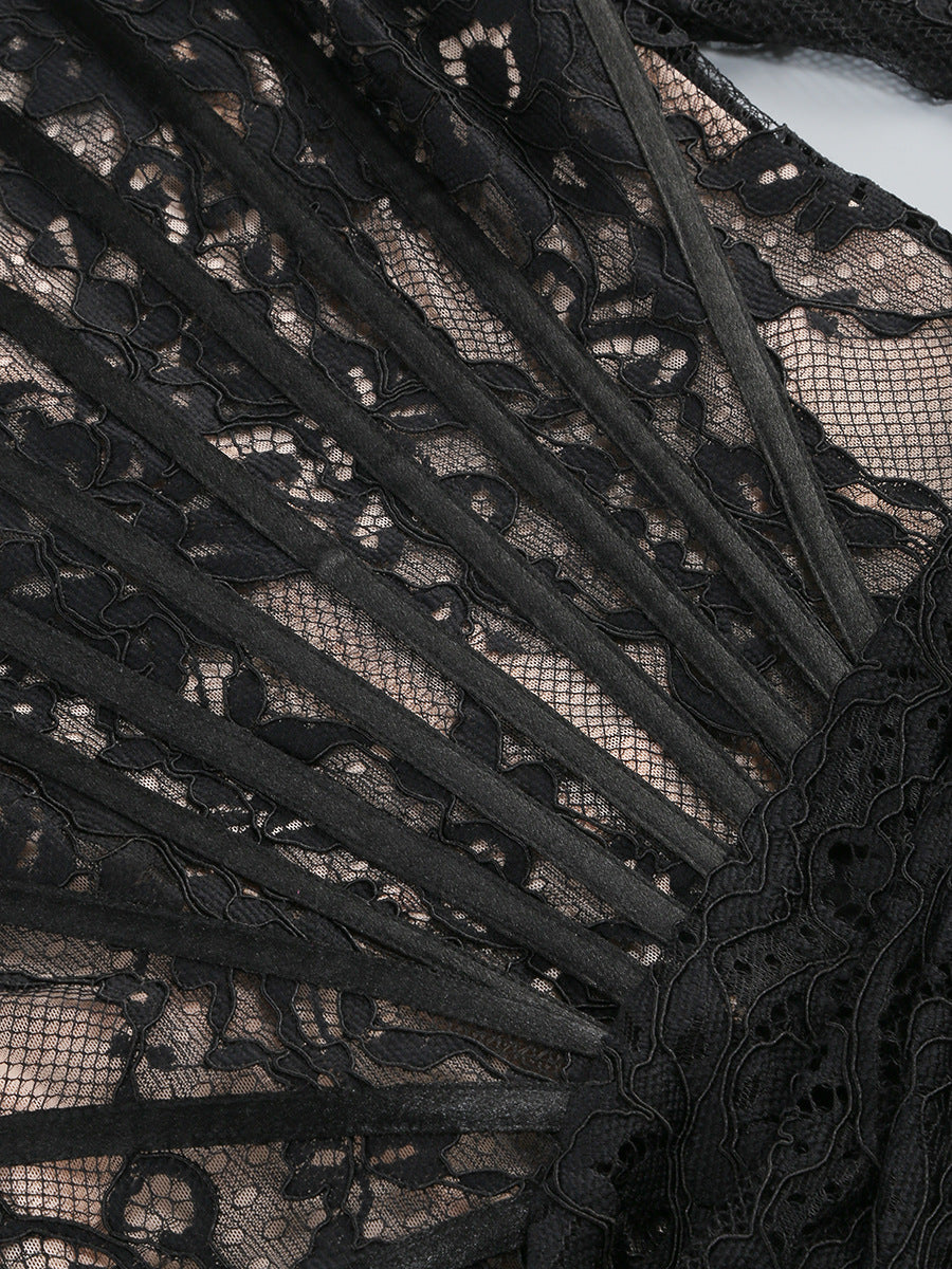 Marta Lace Corset Mini Dress