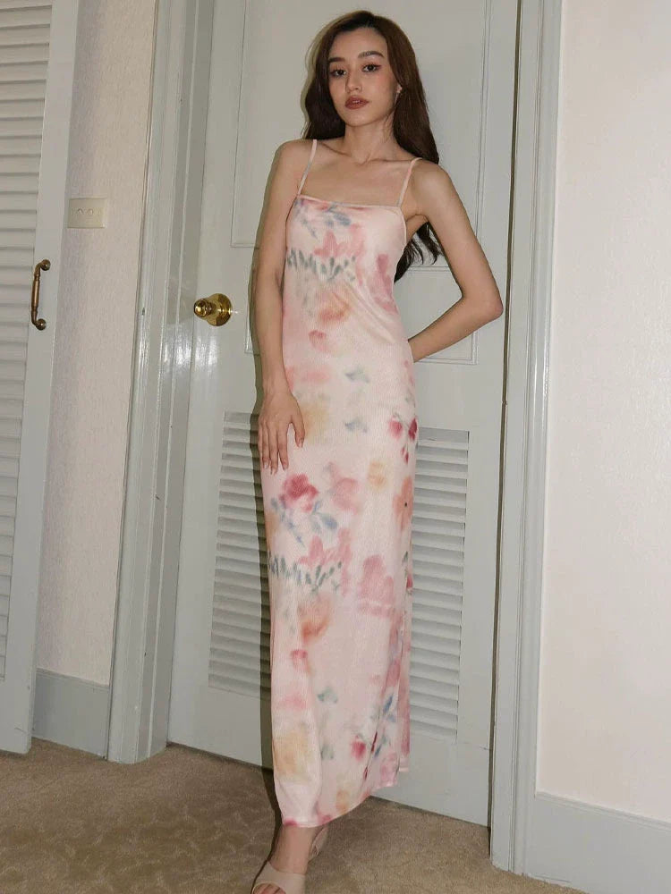 Frances Floral Mesh Maxi