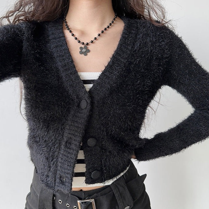 Amalia Plush Cardigan