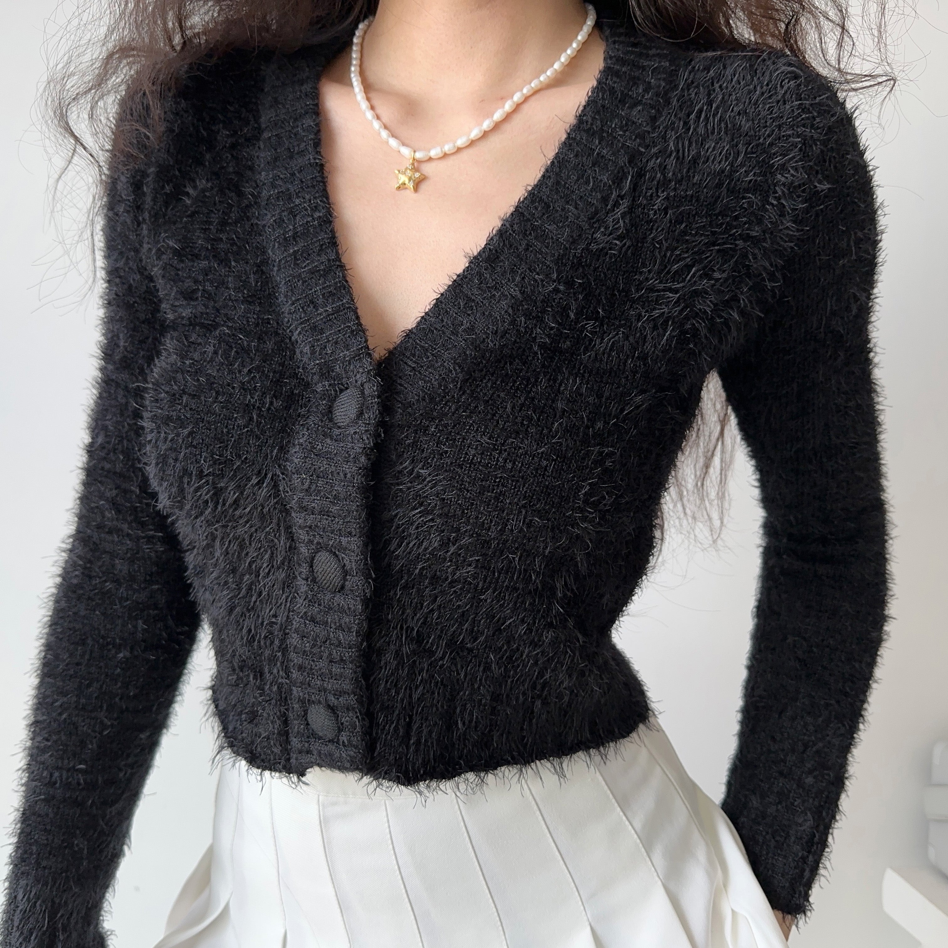 Amalia Plush Cardigan