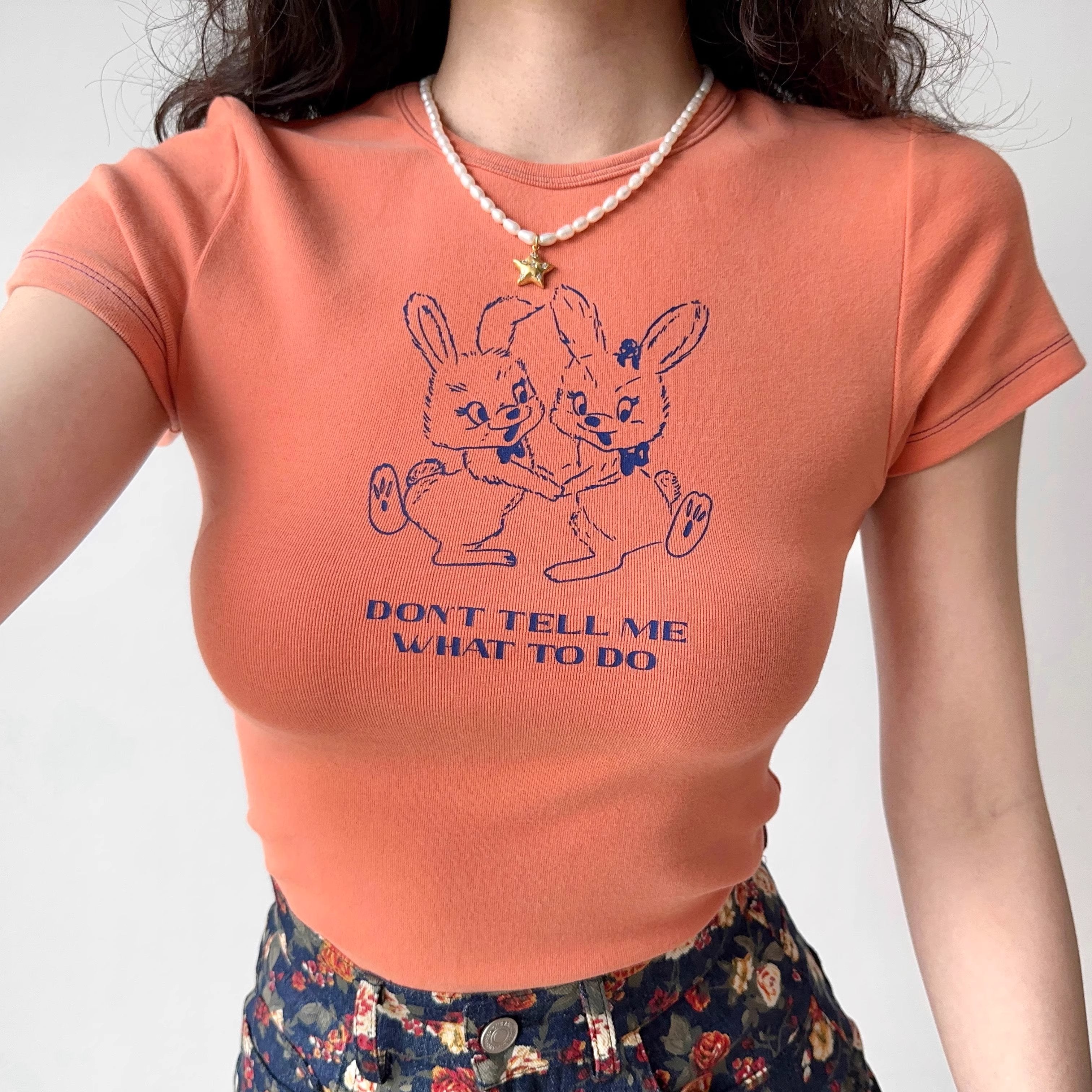 Don't Tell Me What To Do Tee ~ HANDMADE