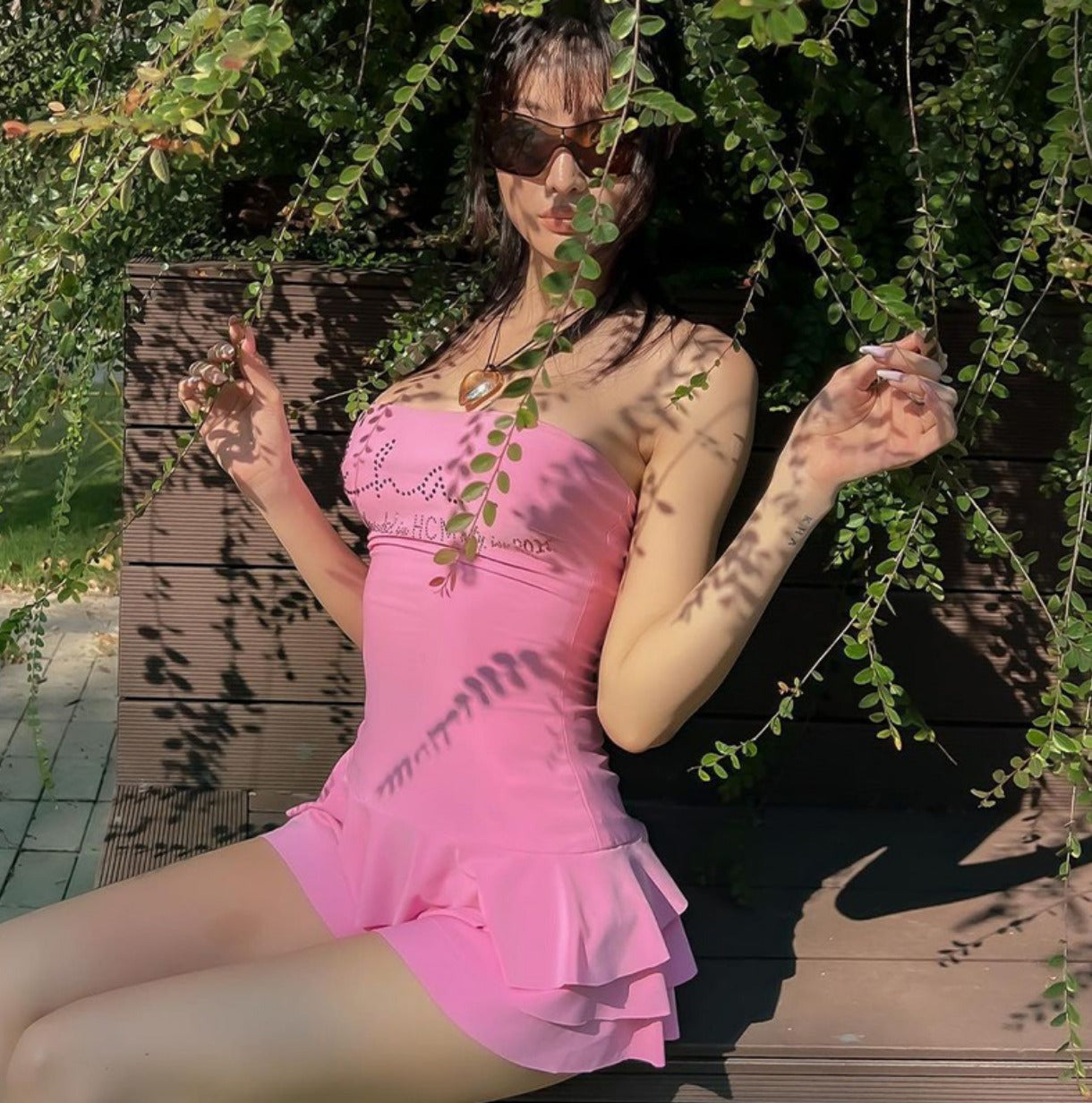 Jade Strapless Mini Dress