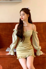 Amber Ice Lantern Dress ~ HANDMADE