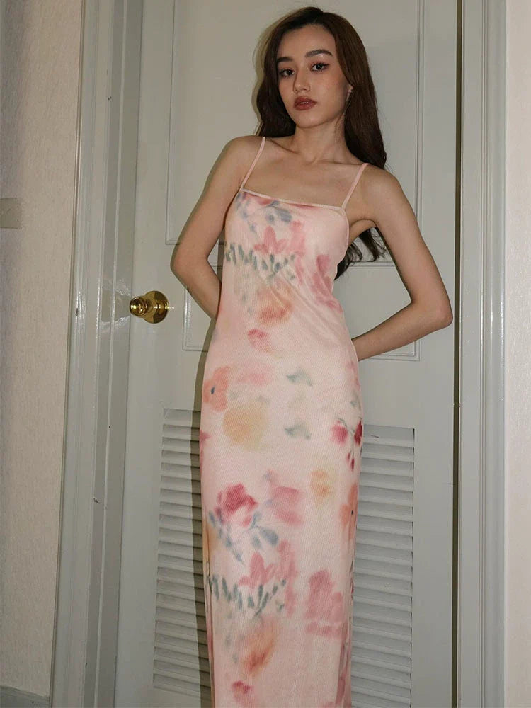 Frances Floral Mesh Maxi
