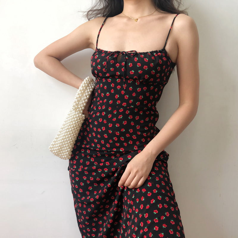 Vintage Capsule Rose Midi Dress