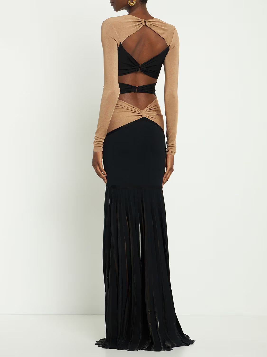 Felicia Fishtail Maxi Dress