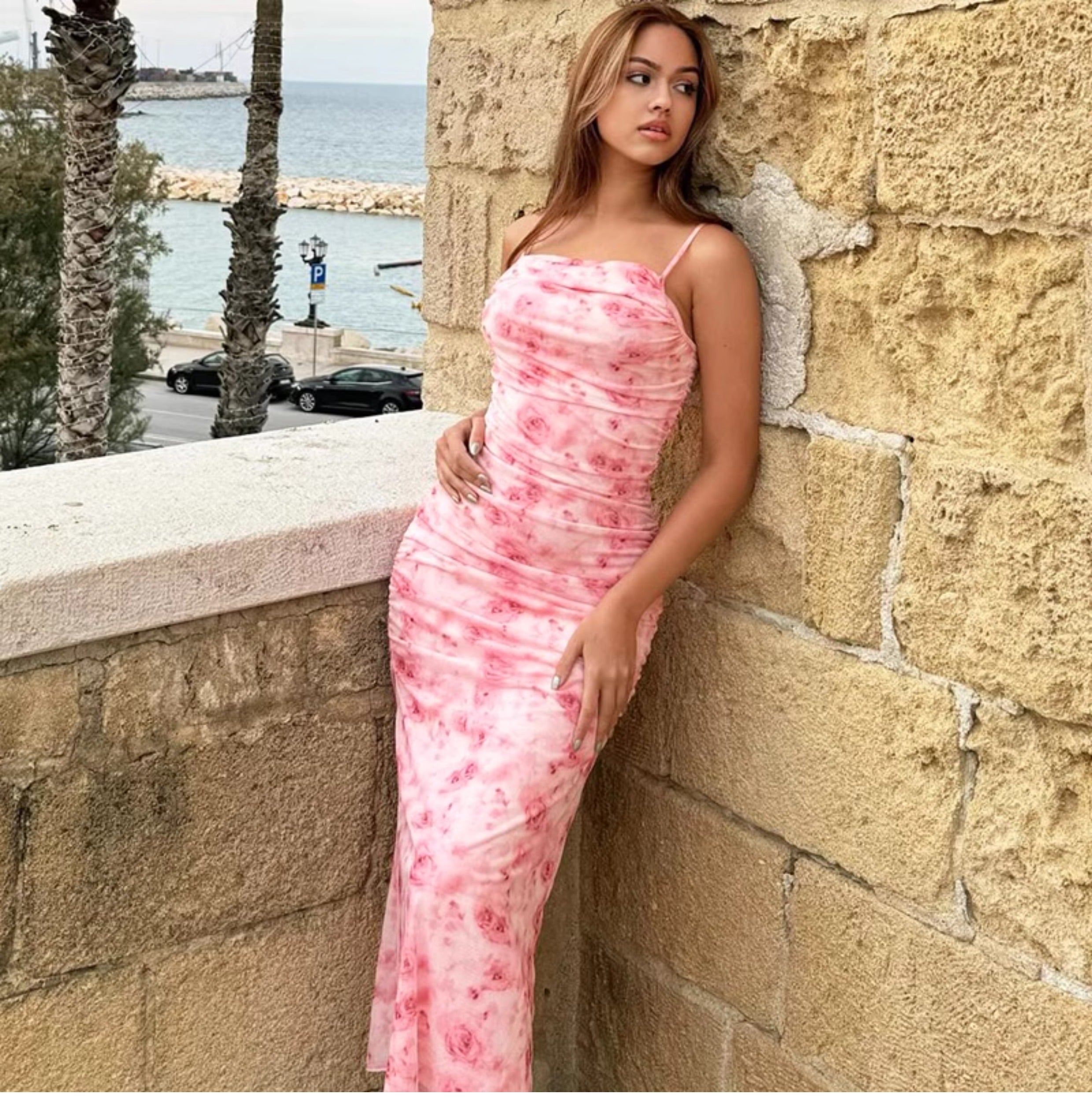 Laurel Floral Maxi Dress