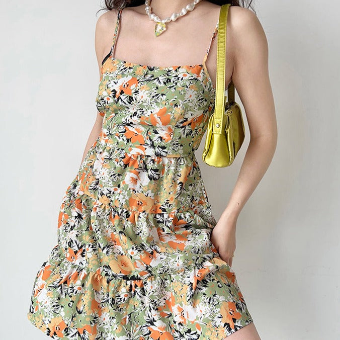 Hawaiian Tropics Sling Dress