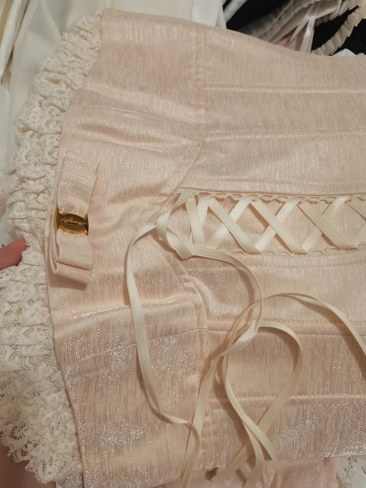 Juliette Lace Detail Corset Top
