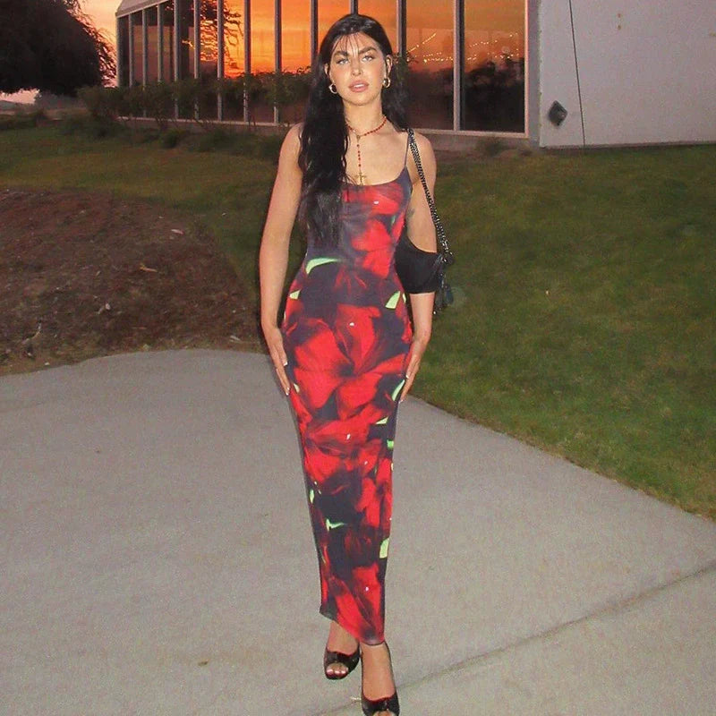 Yasmin Floral Maxi Dress