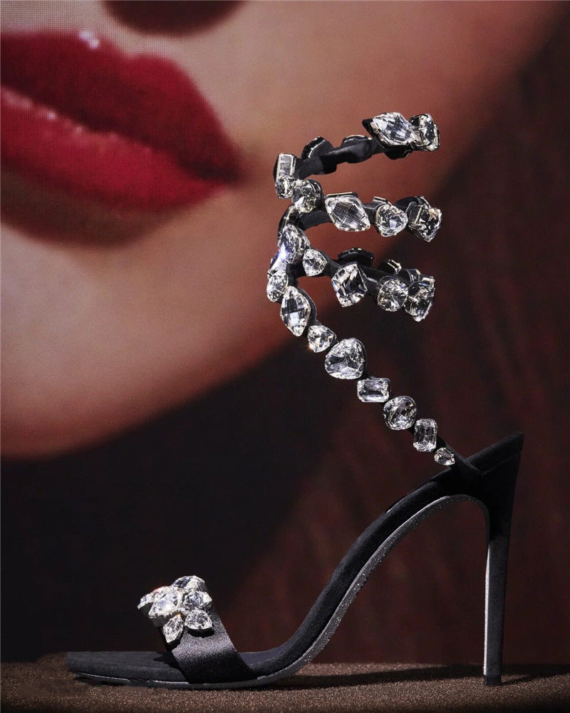 Shyla Crystal Heels