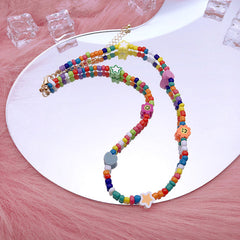 Y2K Candy Beaded Necklace