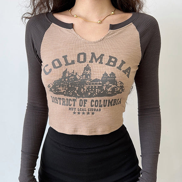 Columbia Contrast Longsleeve Shirt