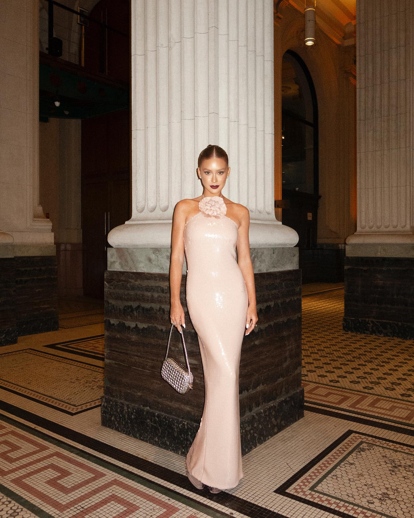 Lyra Sequin Maxi Dress