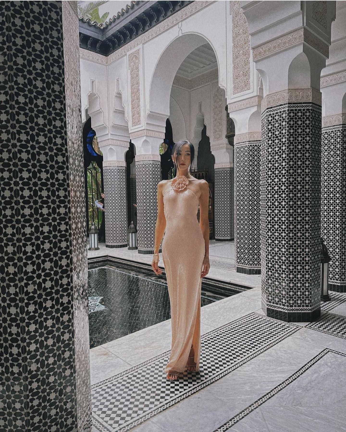Lyra Sequin Maxi Dress