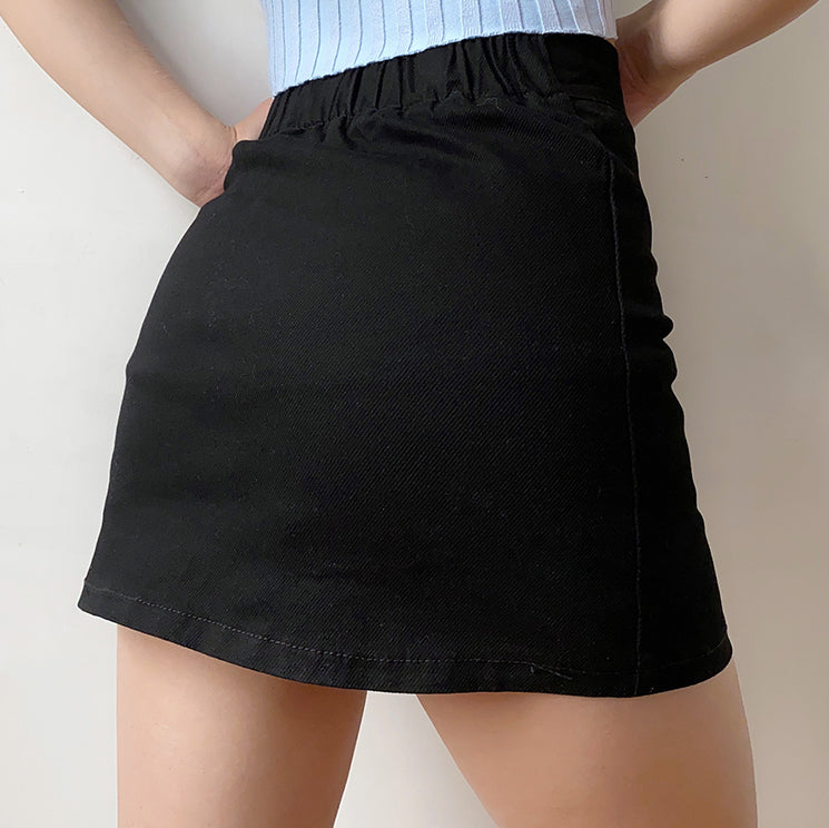 Cargo Half-Length Skirt