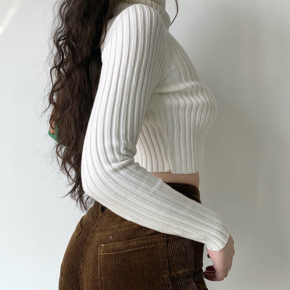 Amour Knitted Turtleneck Sweater